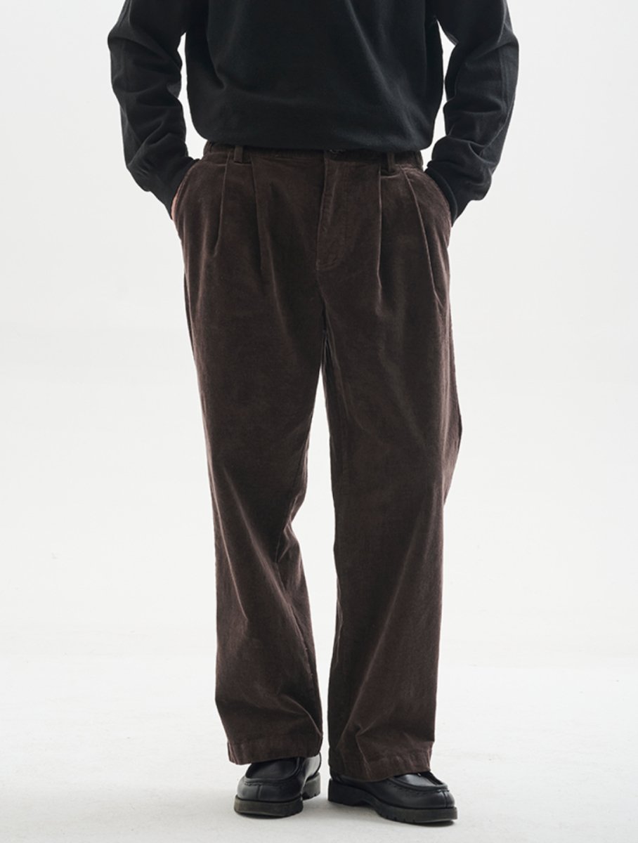 【320G】コーデュロイ corduroy straight pants N4724 - NNine