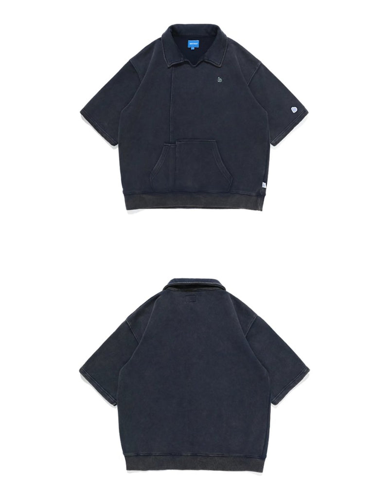 【325G】front pocket polo shirt / ウォッシュポロシャツ N3830 - NNine