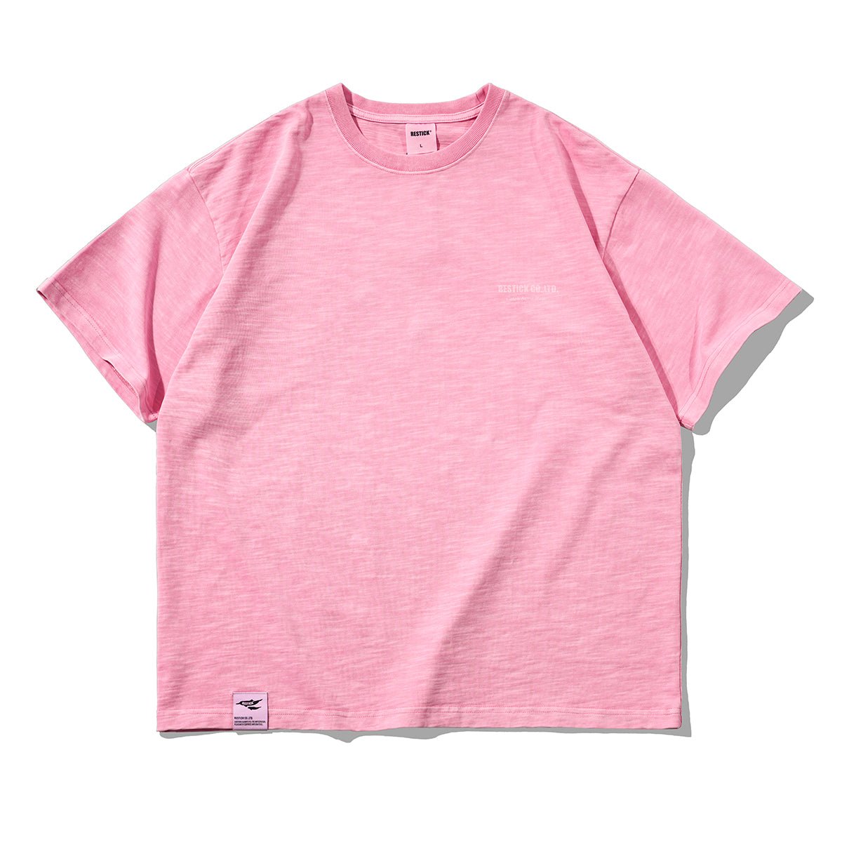 【340G】washed printed T-shirt N3577 - NNine