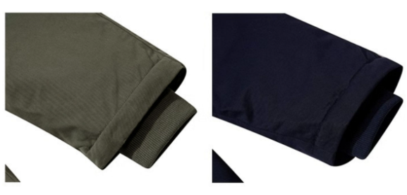 ボアトリム・フーデッド・ミドル丈パファージャケット N6231