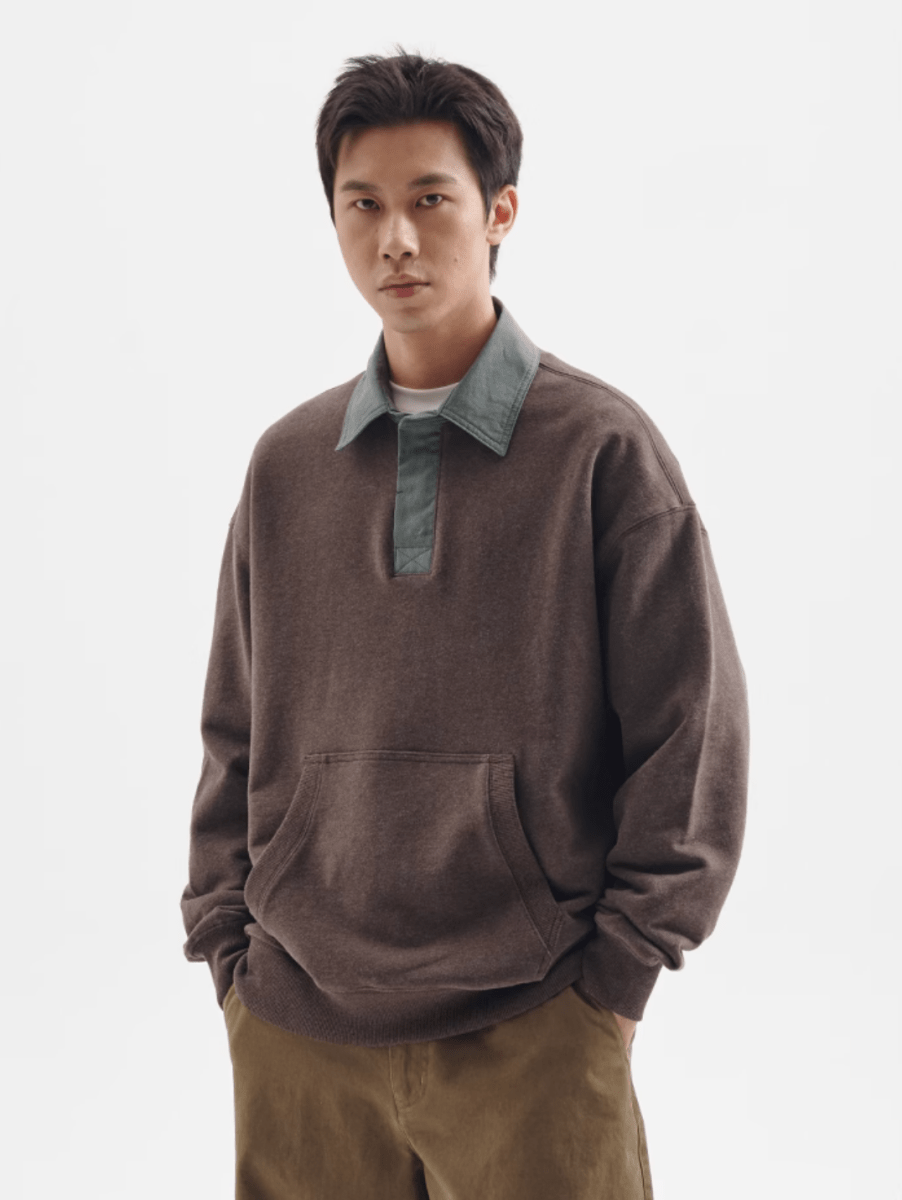 【375G】retro rugby polo shirt N5094 - ファッション通販 NNine(ナイン)