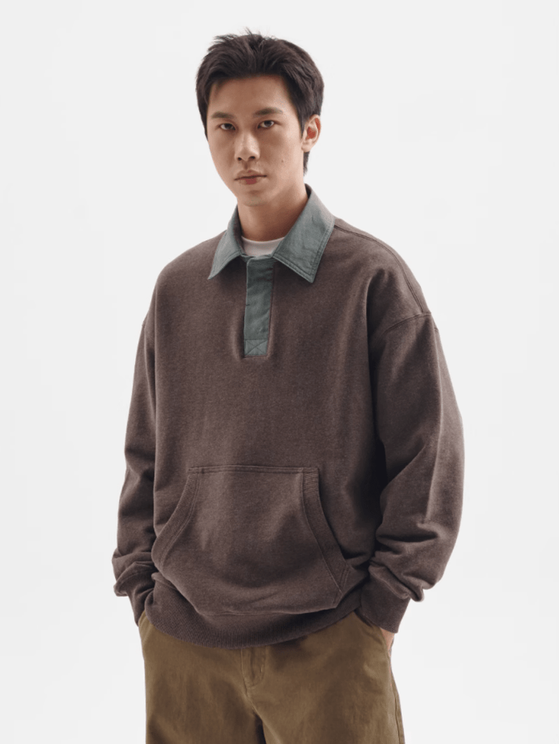 【375G】retro rugby polo shirt N5094 - ファッション通販 NNine(ナイン)