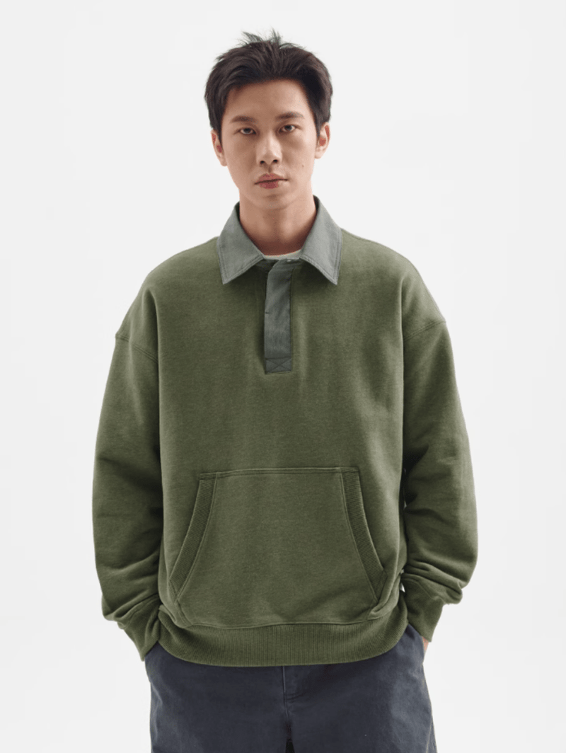【375G】retro rugby polo shirt N5094 - ファッション通販 NNine(ナイン)