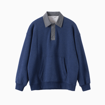 クラシックラグビーポロシャツ - 厚手コットン素材の高機能