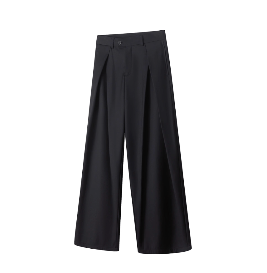立体プリーツパンツ ポリエステル混紡 / 3D Pleated Pants N5561 - ファッション通販NNine（ナイン）