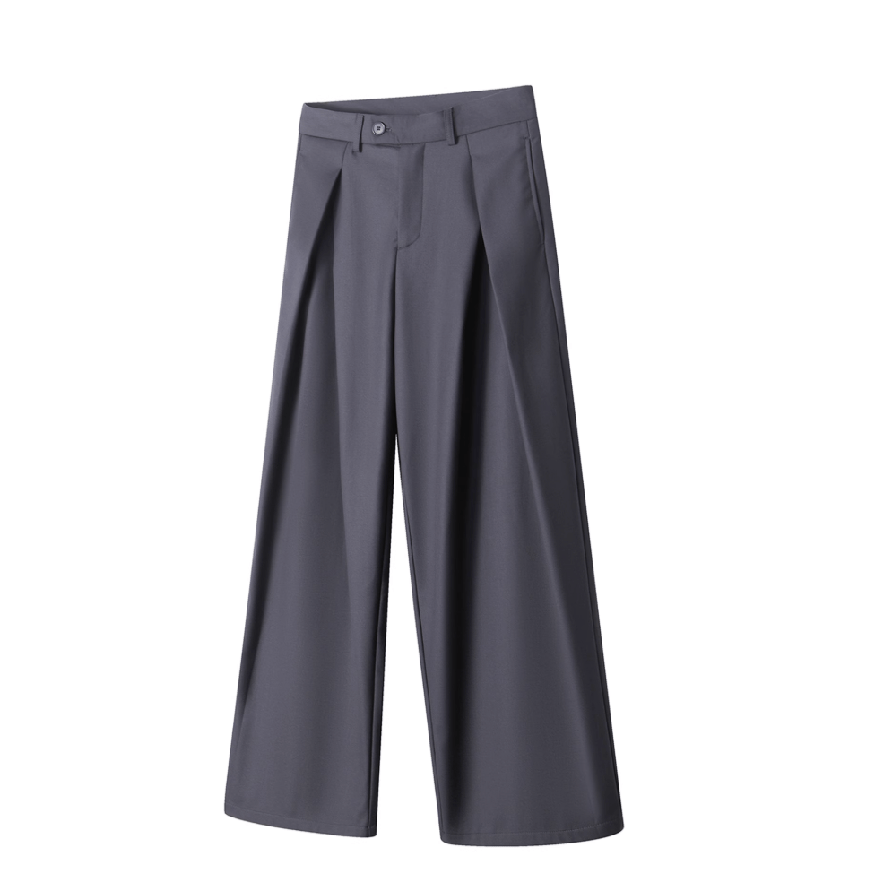 立体プリーツパンツ ポリエステル混紡 / 3D Pleated Pants N5561 - ファッション通販NNine（ナイン）