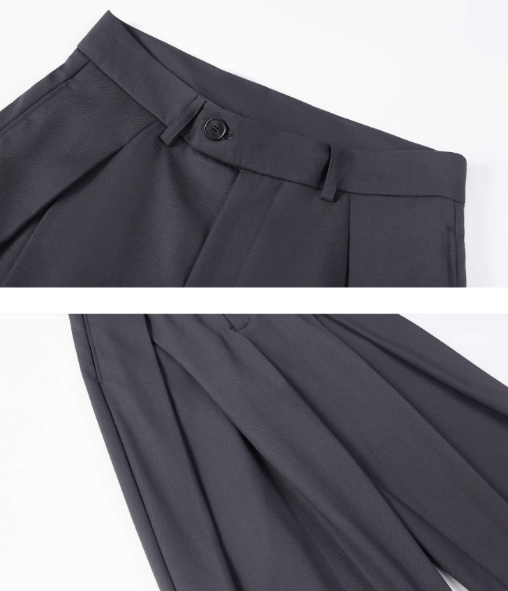 立体プリーツパンツ ポリエステル混紡 / 3D Pleated Pants N5561 - ファッション通販NNine（ナイン）