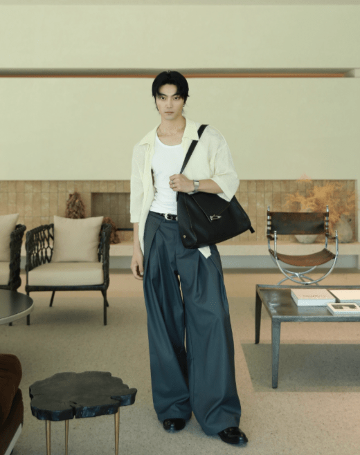 立体プリーツパンツ ポリエステル混紡 / 3D Pleated Pants N5561 - ファッション通販NNine（ナイン）