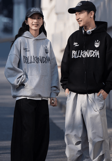 BELLKENIDEAロゴプリントフーディー445g メンズ レディース / Logo 
