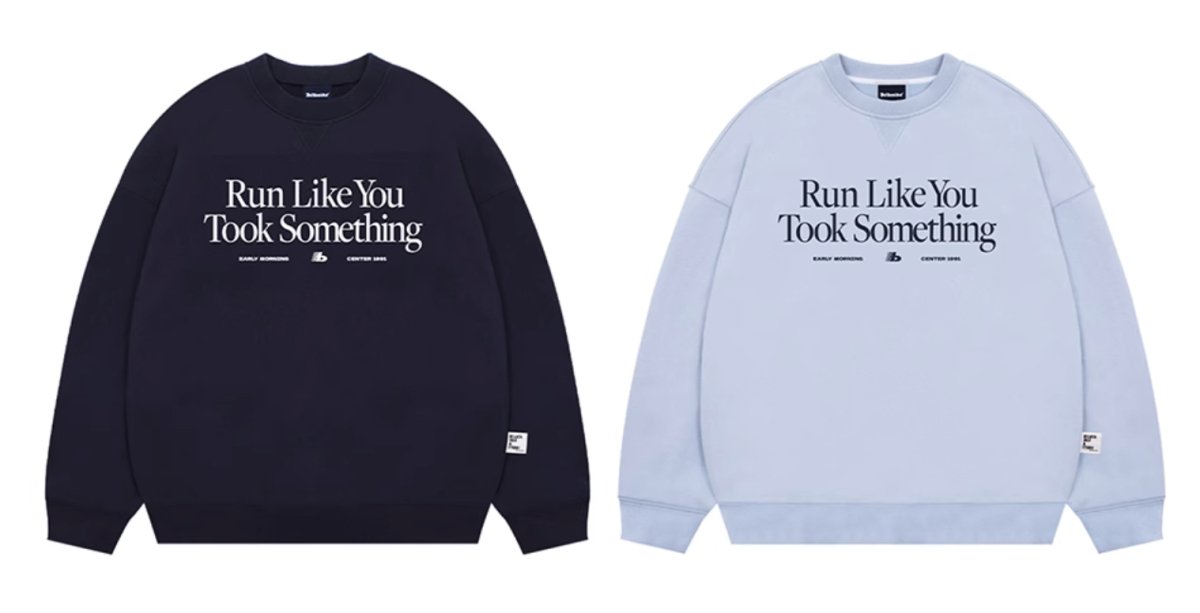 【445G】printed sweatshirt / メッセージプリントトレーナー N4253 - NNine