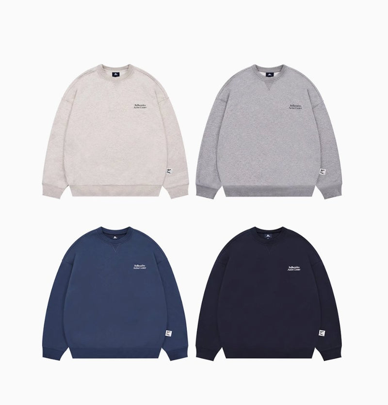 【445G】round neck sweatshirt N4366 - NNine