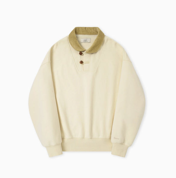 【450G】corduroy collar sweatshirt N4696 - NNine