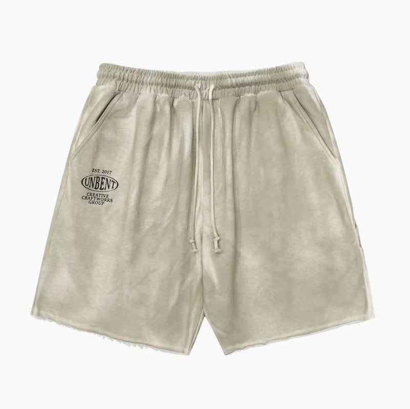 【470G】cutoff casual shorts /レトロウォッシュスウェットパンツ N3832 - NNine
