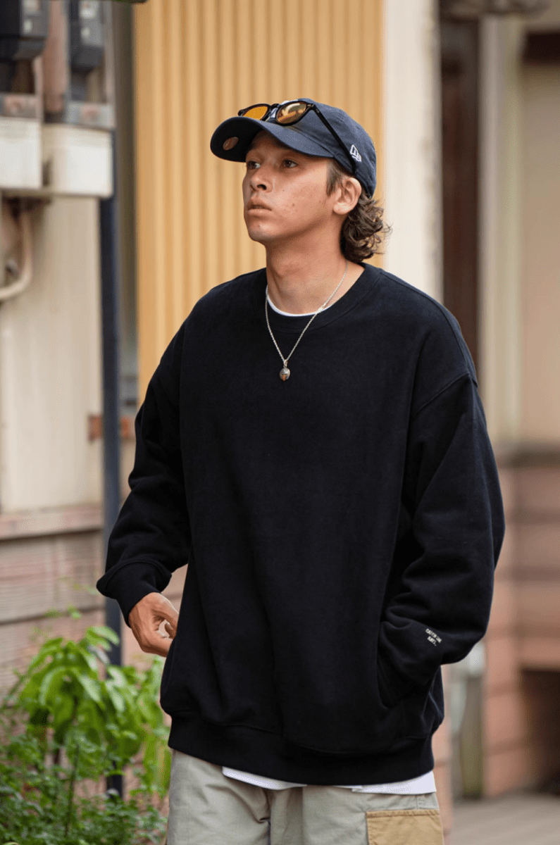 【480G】heavy weight sweatshirt N4131 - NNine