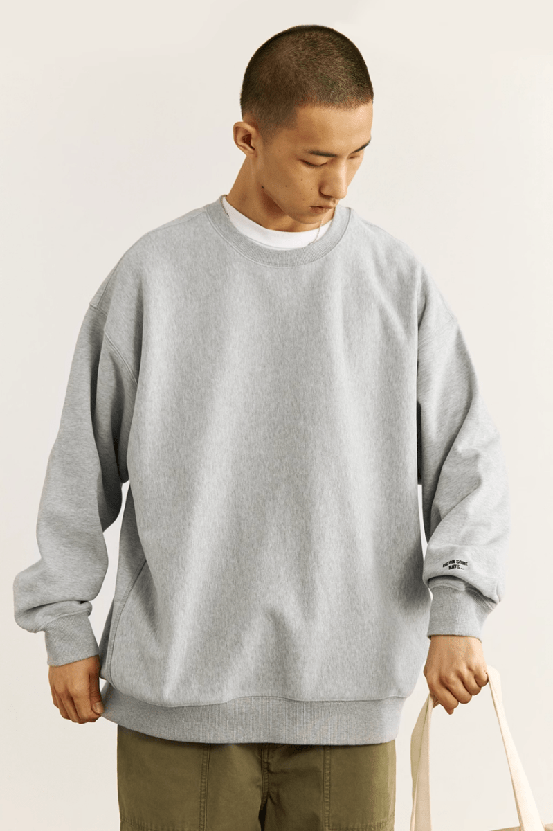 【480G】heavy weight sweatshirt N4131 - NNine