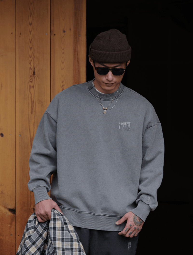 【500G】Batik fleece sweatshirt N4848 - NNine