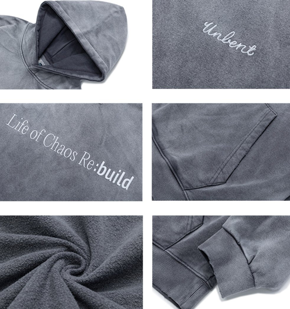 【500G】gradation color hoodie N4752 - NNine