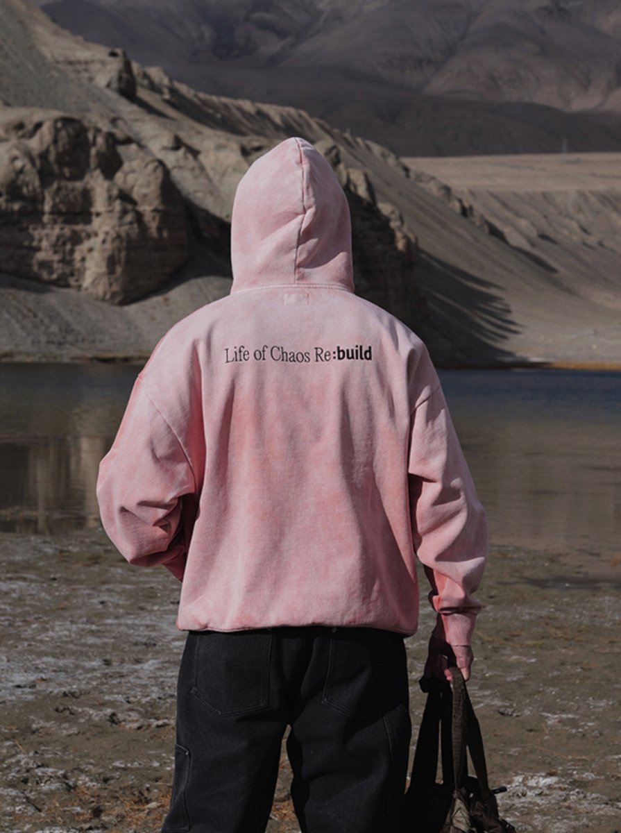 【500G】gradation color hoodie N4752 - NNine