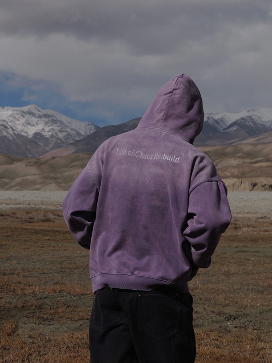 【500G】gradation color hoodie N4752 - NNine