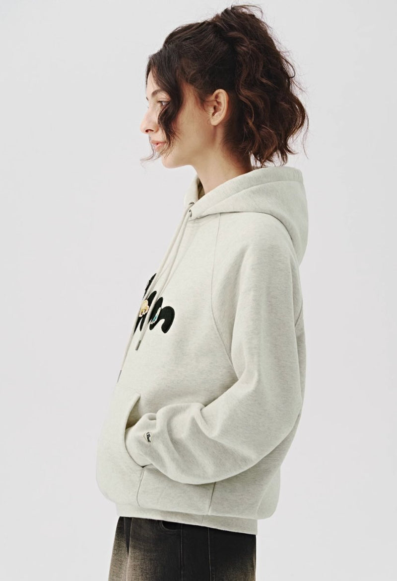 【500G】kangaroo pocket hoodie / カンガルーポケット付き 500Gコットンフーディ N4103 - NNine