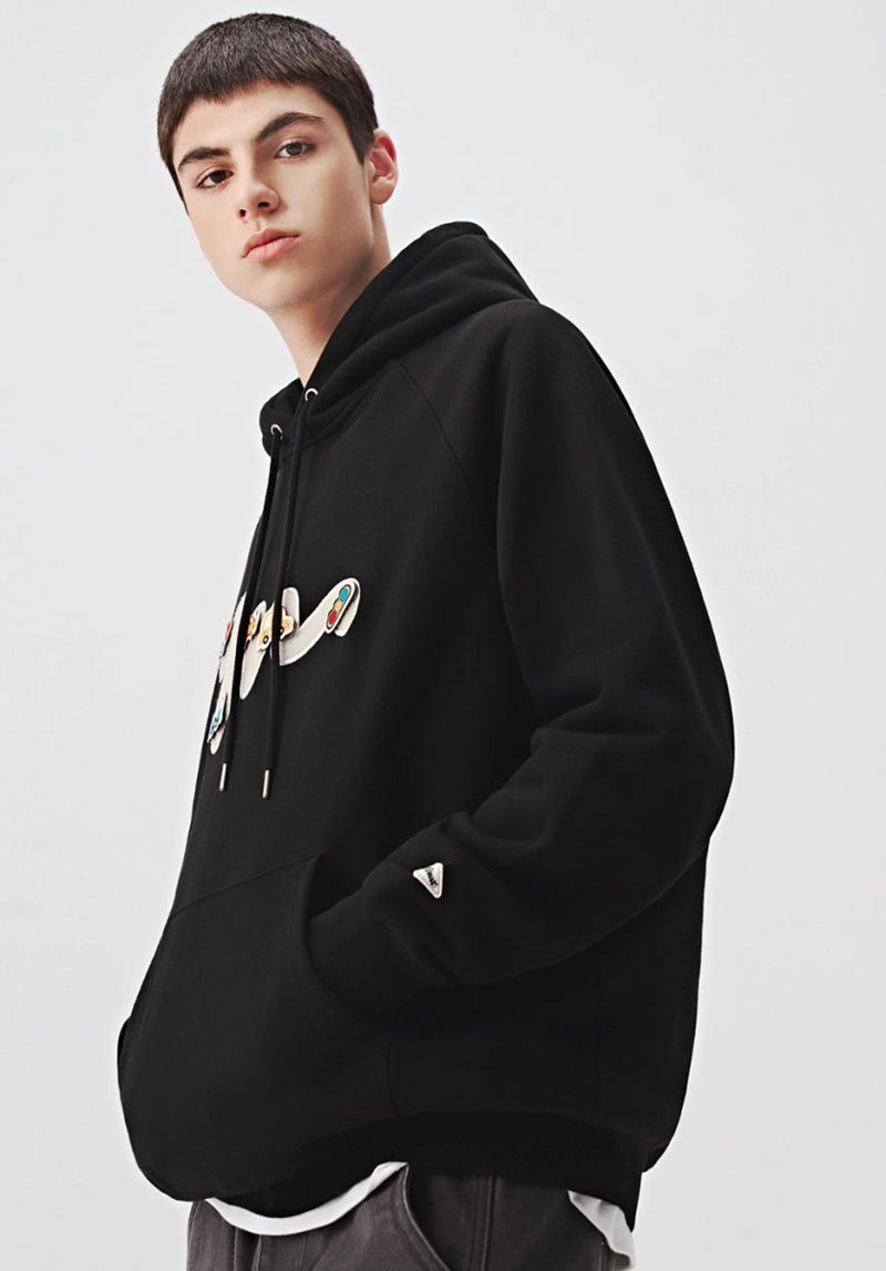 【500G】kangaroo pocket hoodie / カンガルーポケット付き 500Gコットンフーディ N4103 - NNine