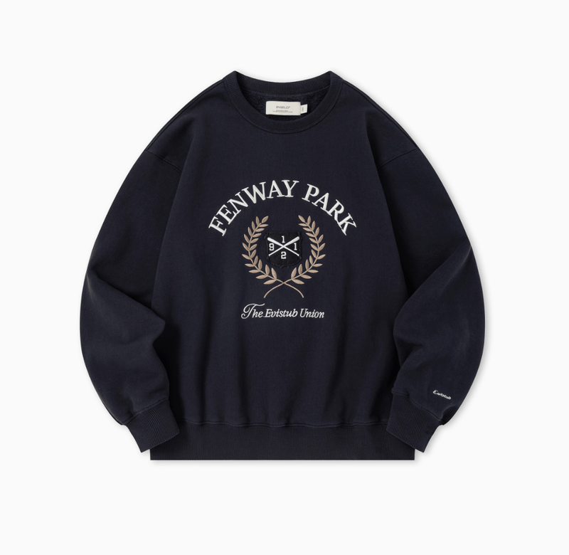 【500G】retro patch sweatshirt N4834 - NNine