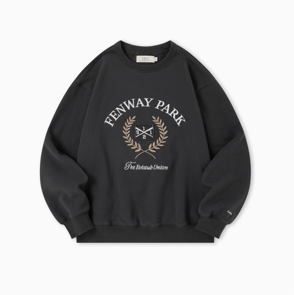 【500G】retro patch sweatshirt N4834 - NNine