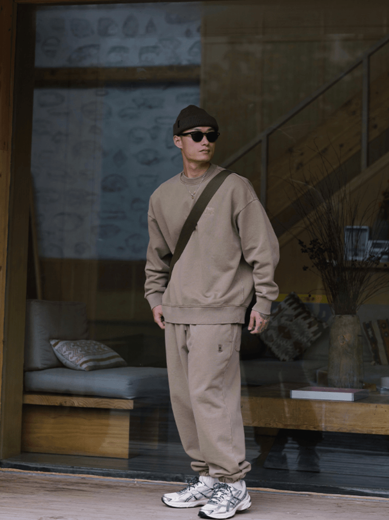 【500G】ribbed sweatpants N4849 - NNine