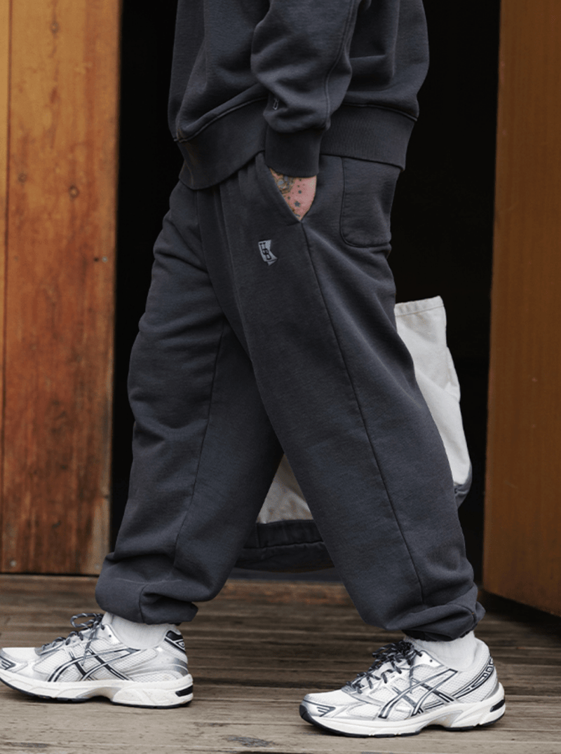 【500G】ribbed sweatpants N4849 - NNine