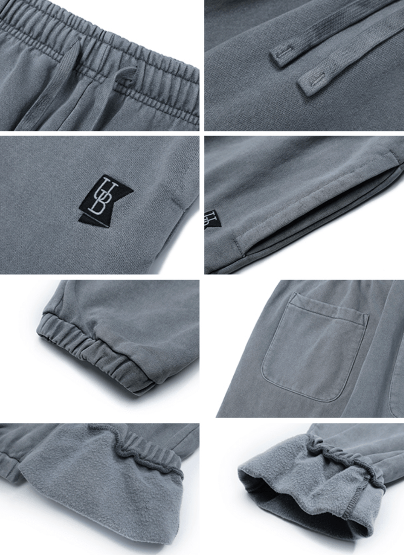 【500G】ribbed sweatpants N4849 - NNine