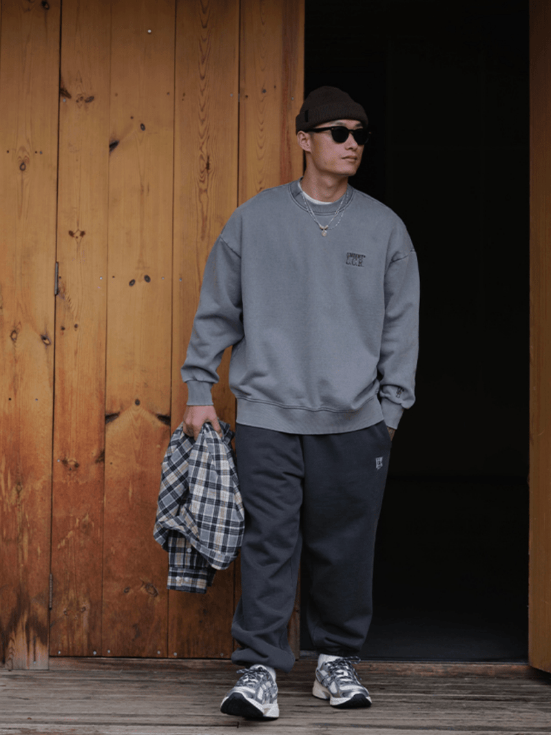 【500G】ribbed sweatpants N4849 - NNine