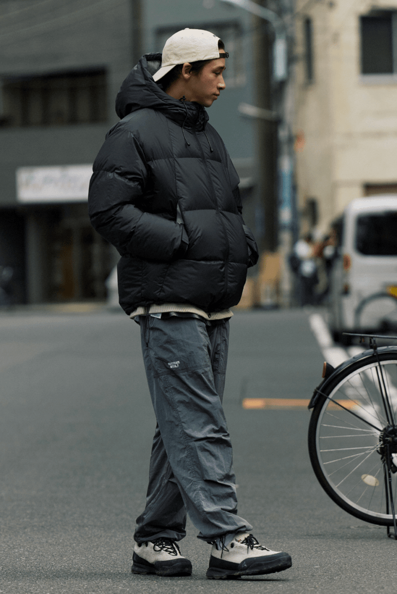 【650FP＋】機能性撥水 detachable hood down jacket N4630 - NNine