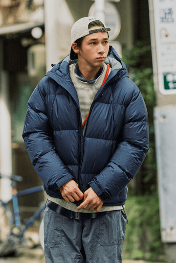 650FP＋】機能性撥水 detachable hood down jacket N4630
