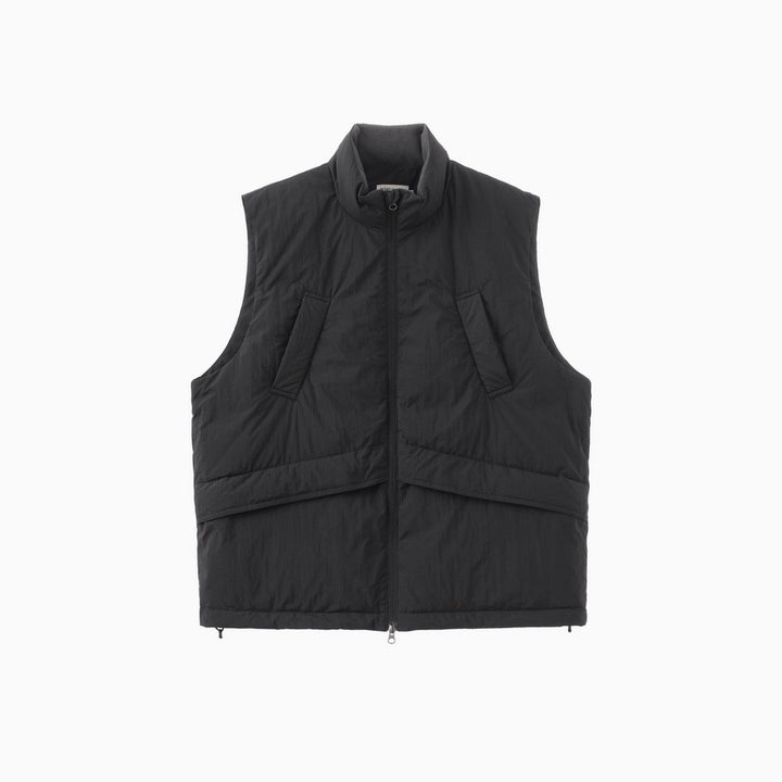 【撥水機能性650FP＋】white duck down vest N4720 - NNine