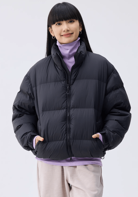 【650PF】機能性　stand collar down jacket N4483 - NNine