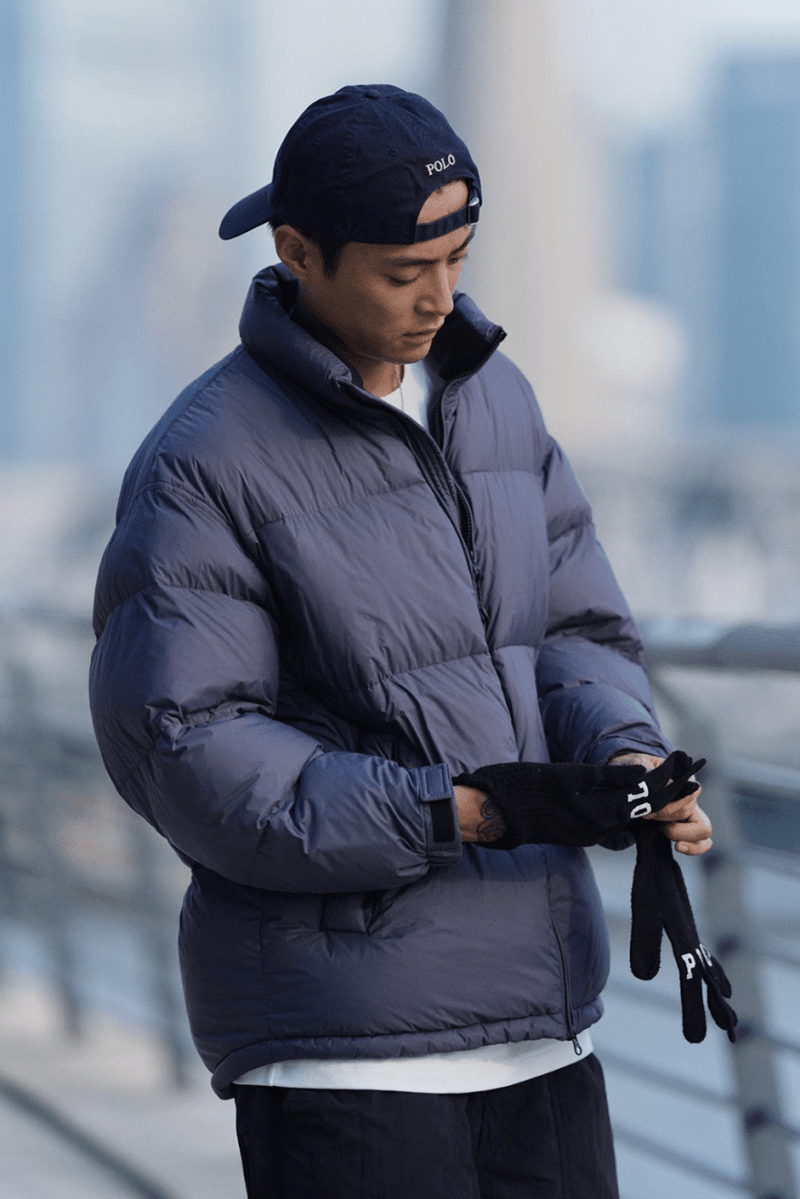 【650PF】機能性　stand collar down jacket N4483 - NNine