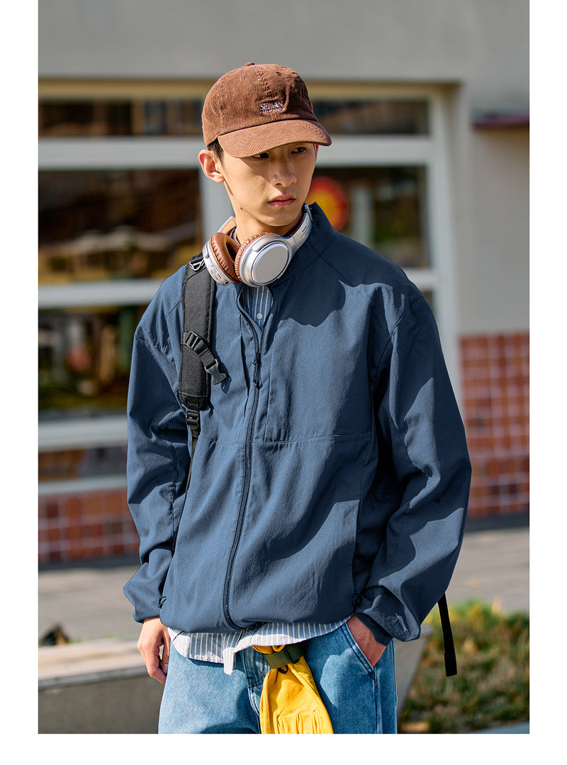高機能撥水 軽量スタンドカラージップブルゾン / TECH ZIP JACKET N5198