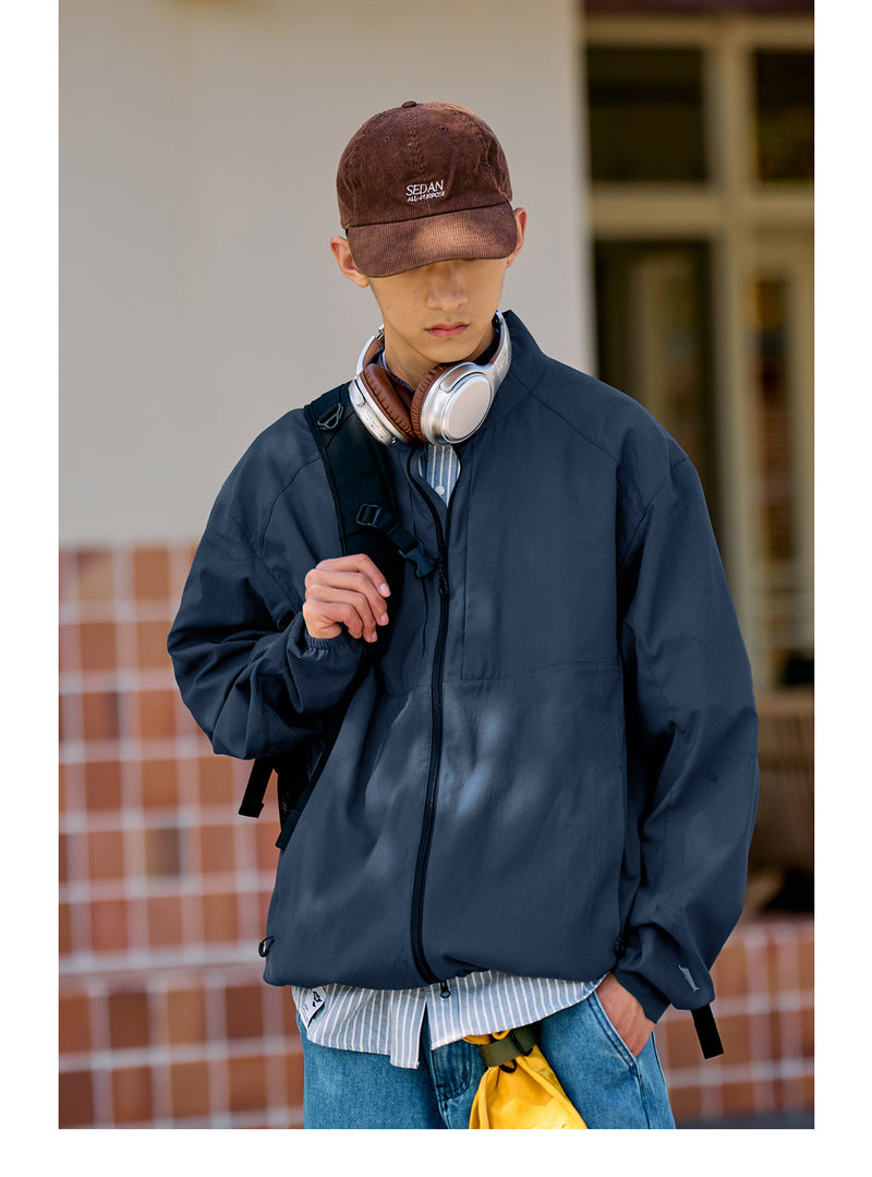 高機能撥水 軽量スタンドカラージップブルゾン / TECH ZIP JACKET N5198