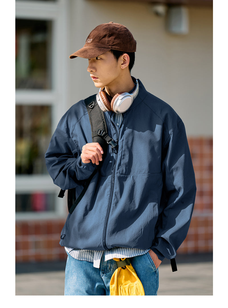 高機能撥水 軽量スタンドカラージップブルゾン / TECH ZIP JACKET N5198