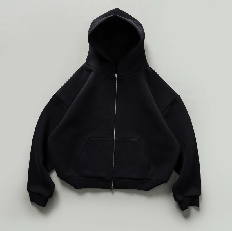 【700G】double zip sweatshirt hoodie N4810 - NNine