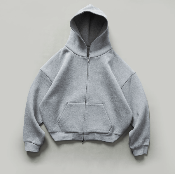 【700G】double zip sweatshirt hoodie N4810 - NNine