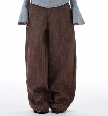 ピンストライプスラックス MN004