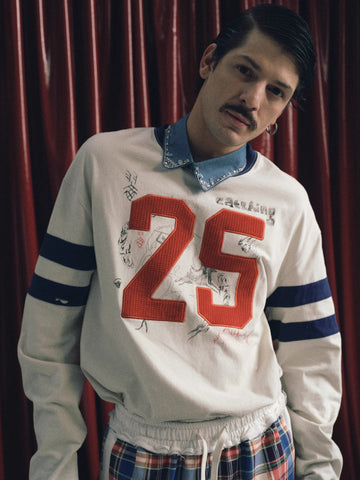 ヴィンテージナンバリングフットボールTシャツ N5979