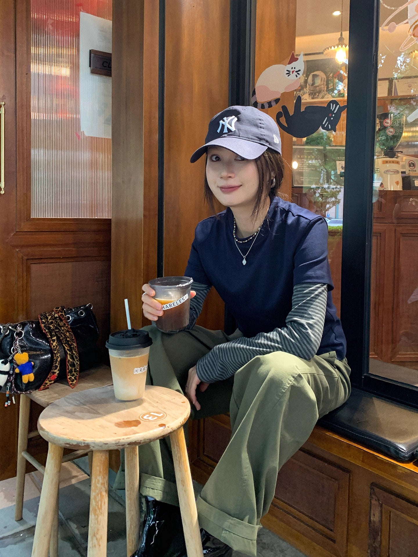 着回し3WAY レイヤードTシャツ2点セット N5890