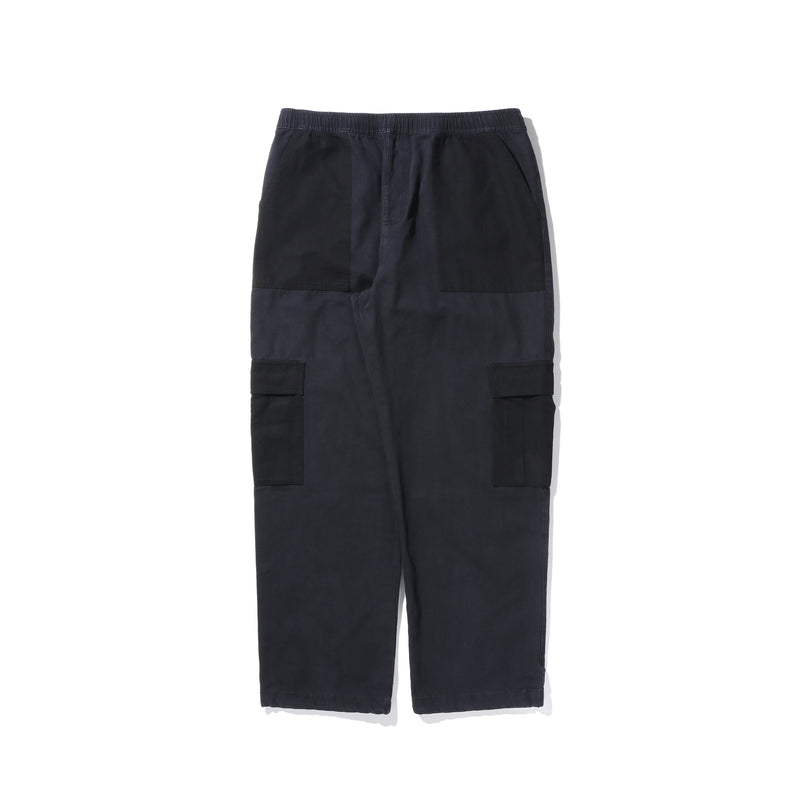 Washed straight cargo pants   N4440