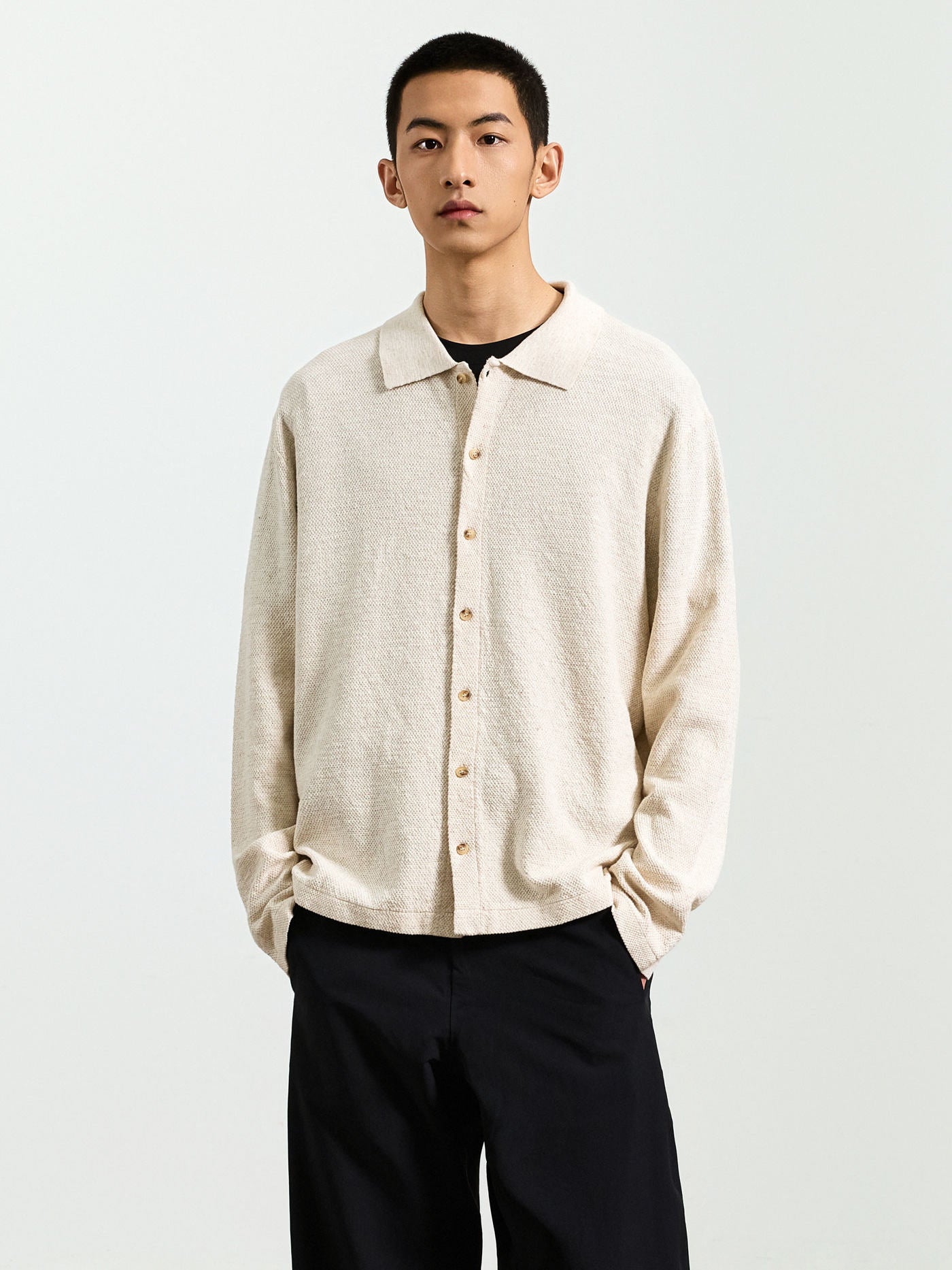 クラシックPOLO ニットカーディガン　N6771