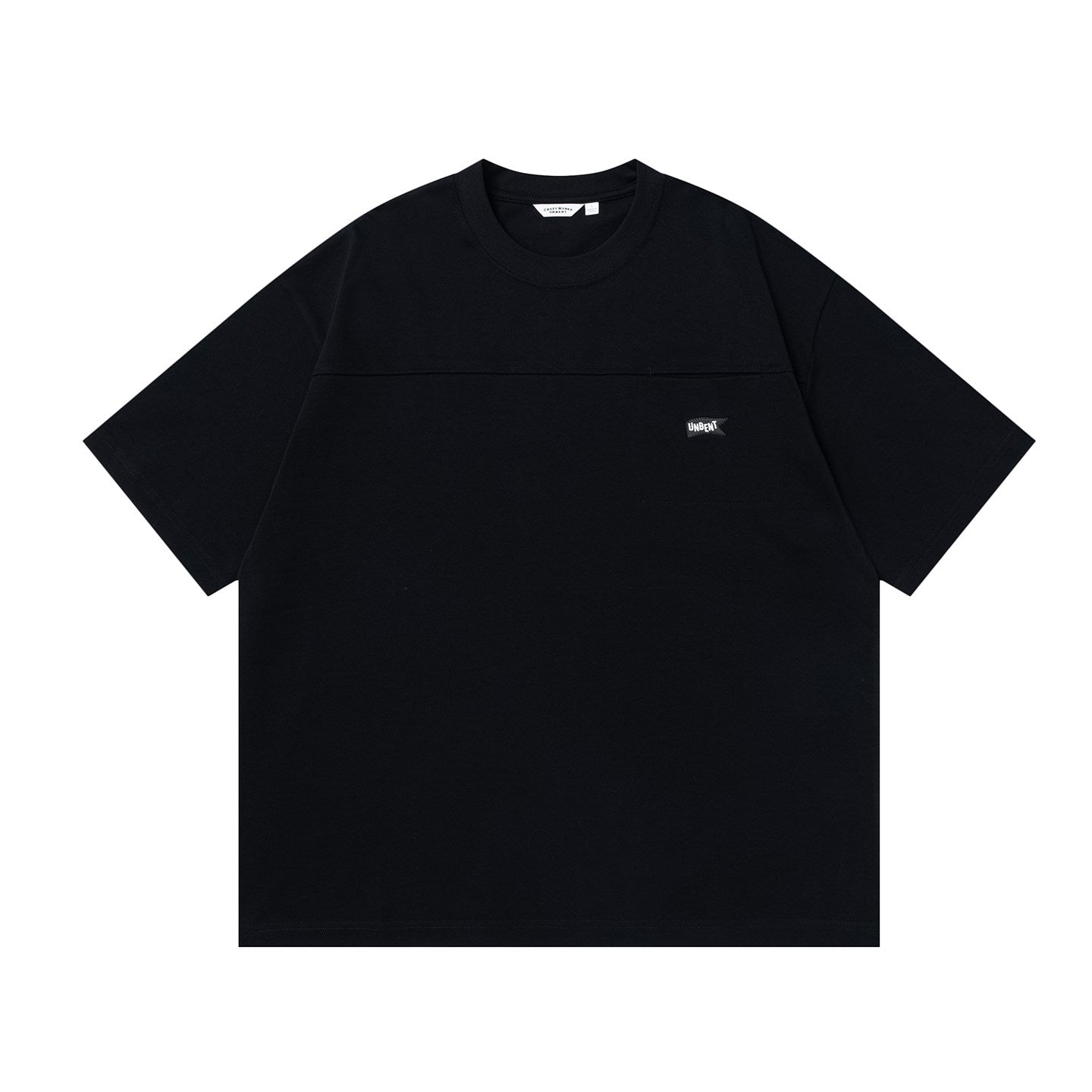 【300G】天然コットン 胸ポケット刺繍ロゴ Tシャツ　N6708
