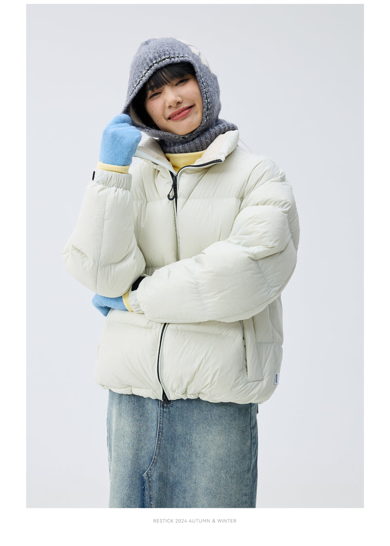 stand collar down jacket N4483