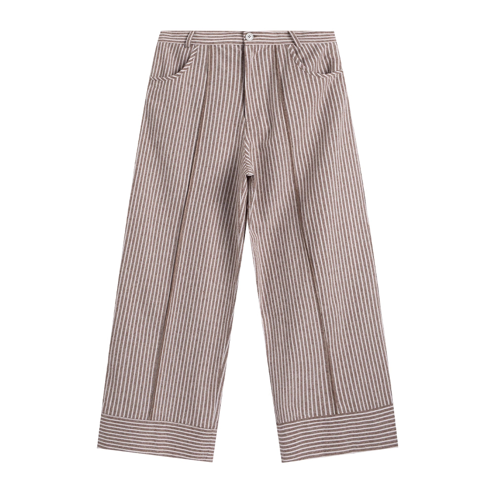 ステッチ・ヒッコリーストライプパンツ   N5718