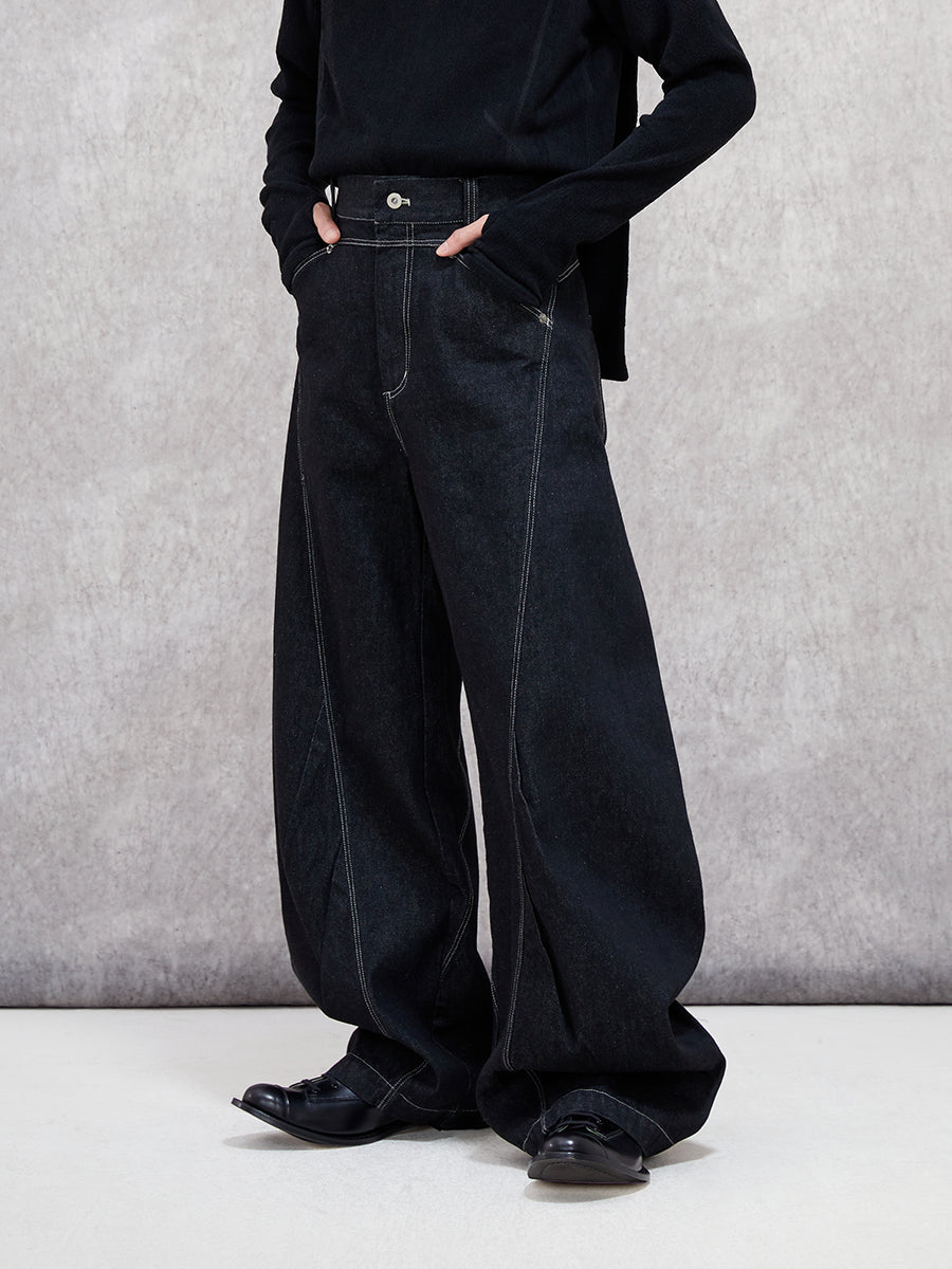 13OZ　ステッチヘビーウエイトカーブデニム N6095